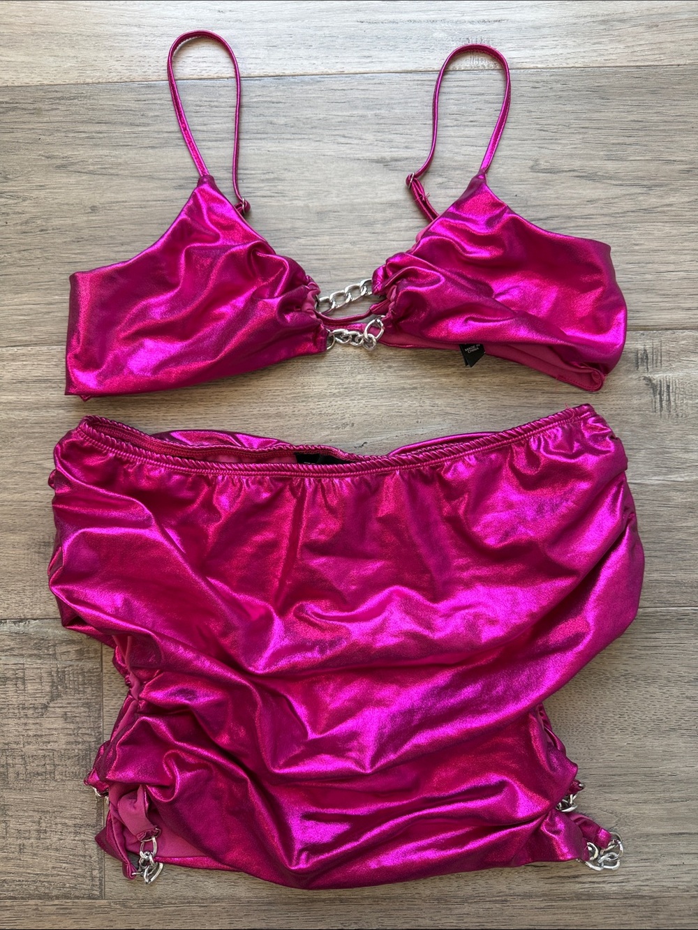 Dolls Kill Poster Girl Hot Pink Set